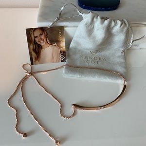 Kendra Scott Rose Gold Cuff necklace ✨